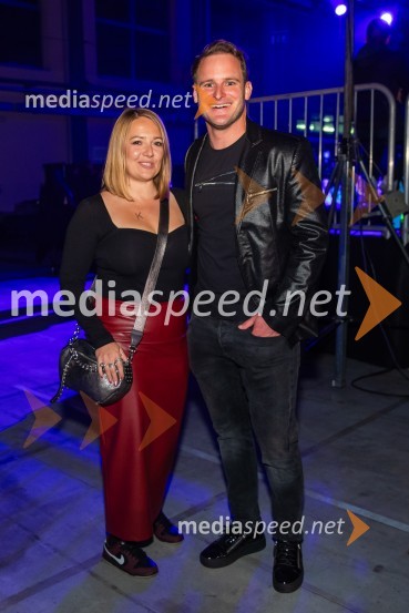  ... ;  Tim  Mastnak, deskar na snegu AND by Andraž, modna revija ob 35 letnici znamke