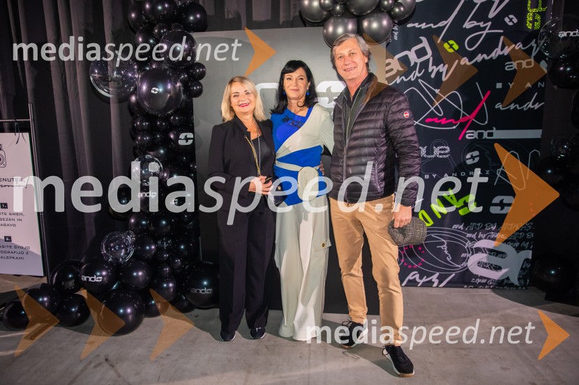  ... ;  Nataša Berginc, direktorica podjetja Co. Andraž d.o.o.;  ... AND by Andraž, modna revija ob 35 letnici znamke