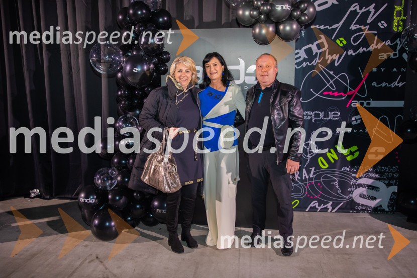  ... ;  Nataša Berginc, direktorica podjetja Co. Andraž d.o.o.;  ... AND by Andraž, modna revija ob 35 letnici znamke