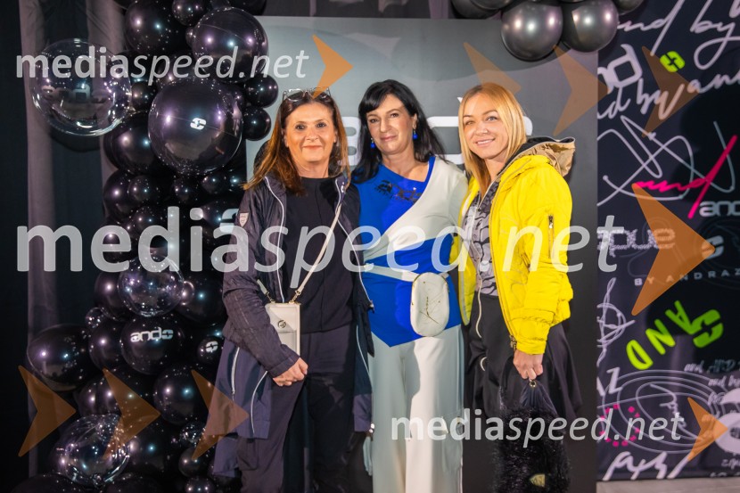  Nataša Berginc, direktorica podjetja Co. Andraž d.o.o.;  ... ;  ... AND by Andraž, modna revija ob 35 letnici znamke