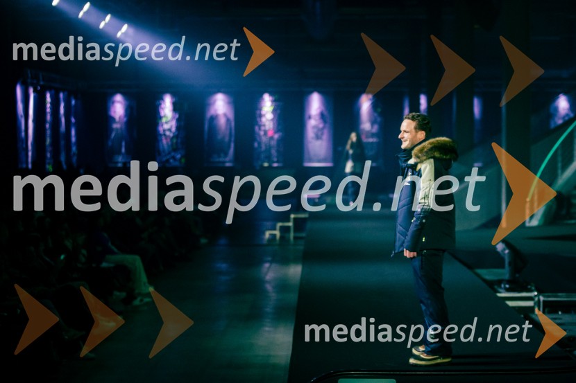  Tim  Mastnak, deskar na snegu AND by Andraž, modna revija ob 35 letnici znamke