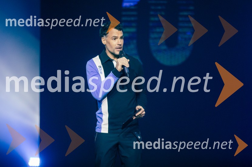  David Urankar, televizijski voditelj, manekenAND by Andraž, modna revija ob 35 letnici znamke