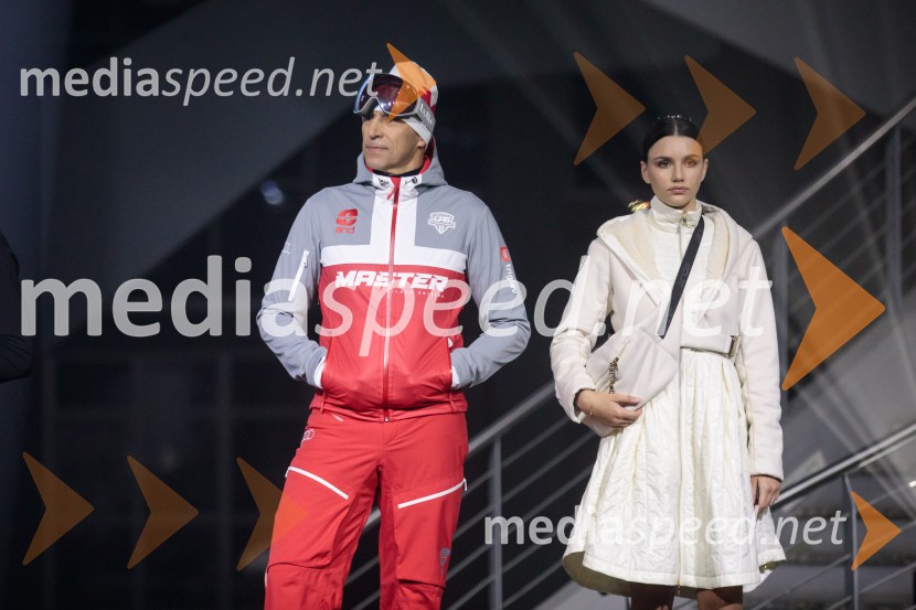  Sandi Murovec - Muri ,  kreator OI oblačil;  ... AND by Andraž, modna revija ob 35 letnici znamke