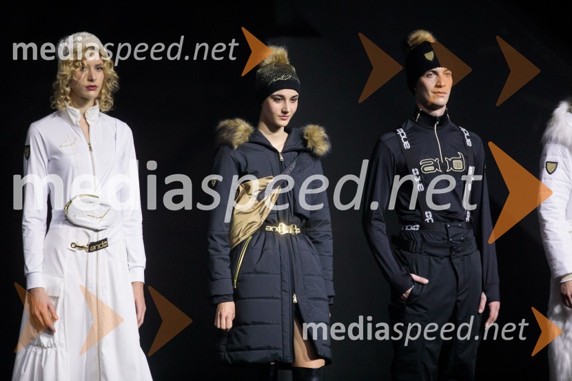  ... ;  Ajda Hozjan, Immortal Models;  ... AND by Andraž, modna revija ob 35 letnici znamke