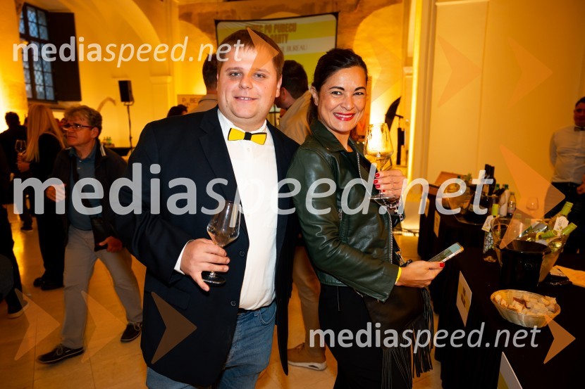  Marko Breznik, Vina Breznik;  Vanesa Žderič, KGZS Maribor9. salon štajerskih mladih vin Pubec 2024 v Mariboru
