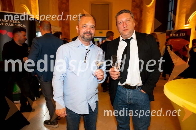  Sandi Križanič,  glasbeni urednik, Radio City;  Kai Ekart9. salon štajerskih mladih vin Pubec 2024 v Mariboru
