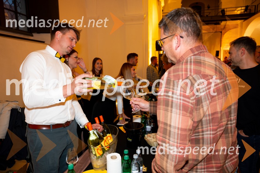 Pavle Jarc, Vino Jarc;  ... 9. salon štajerskih mladih vin Pubec 2024 v Mariboru