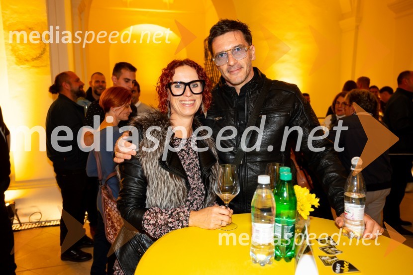  Darja Trope;  Miha Trope, optika Meet9. salon štajerskih mladih vin Pubec 2024 v Mariboru