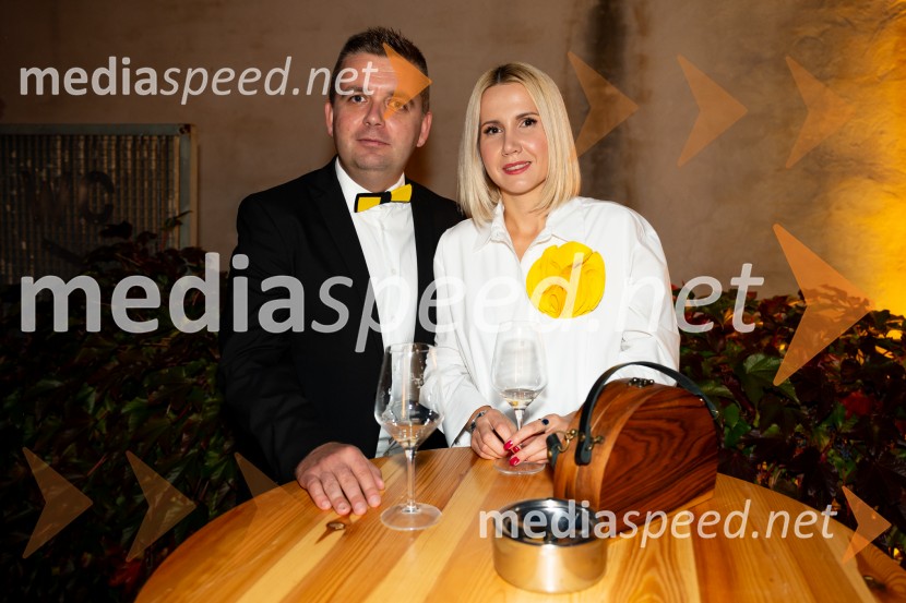  Robert Levstek, koordinator, občina Duplek;  Natalija Cvetko, Mediaspeed d.o.o.9. salon štajerskih mladih vin Pubec 2024 v Mariboru