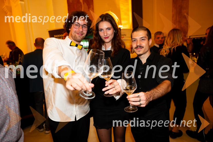  Nik Goropevšek, Vina Horvat;  ... ;  ... 9. salon štajerskih mladih vin Pubec 2024 v Mariboru