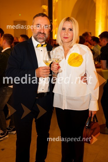  Borut  Cvetko, kreativni direktor, Mediaspeed d.o.o.;  Natalija Cvetko, Mediaspeed d.o.o.9. salon štajerskih mladih vin Pubec 2024 v Mariboru
