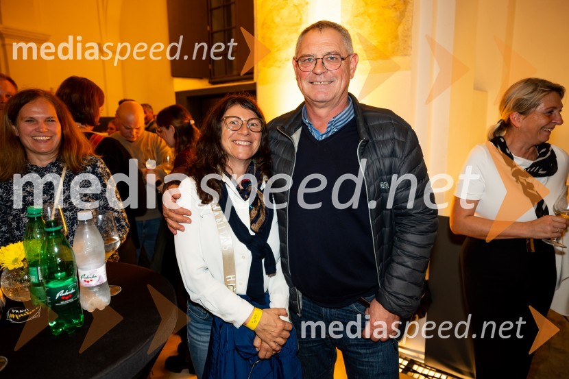  Alenka Domjan;  Roman Domjan, Sintal9. salon štajerskih mladih vin Pubec 2024 v Mariboru