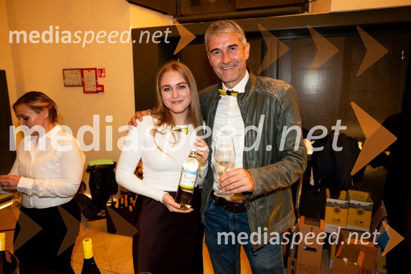  Davida Hafner, Vinarstvo Hafner;  Robert Hafner, Vinarstvo Hafner9. salon štajerskih mladih vin Pubec 2024 v Mariboru