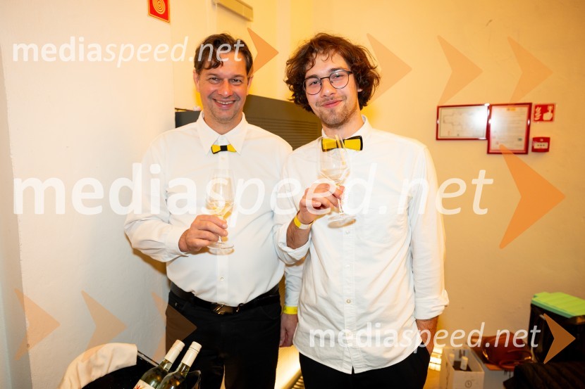  Damjan Goropevšek;  Nik Goropevšek, Vina Horvat9. salon štajerskih mladih vin Pubec 2024 v Mariboru