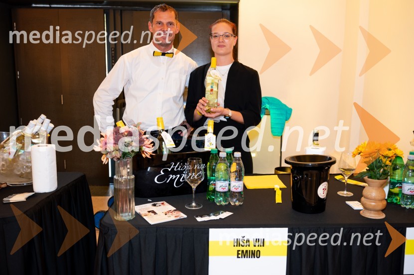  Matija  Jagrič, Hiša vin Emino;  Maruša Mulej9. salon štajerskih mladih vin Pubec 2024 v Mariboru
