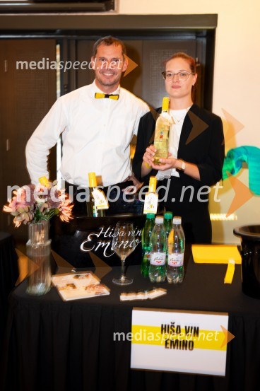  Matija  Jagrič, Hiša vin Emino;  Maruša Mulej9. salon štajerskih mladih vin Pubec 2024 v Mariboru