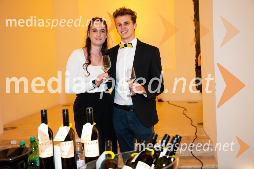  Maruša  V. Suhadolnik, Steyer Vina;  Mark Steyer, Steyer Vina9. salon štajerskih mladih vin Pubec 2024 v Mariboru
