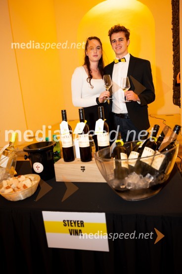  Maruša  V. Suhadolnik, Steyer Vina;  Mark Steyer, Steyer Vina9. salon štajerskih mladih vin Pubec 2024 v Mariboru