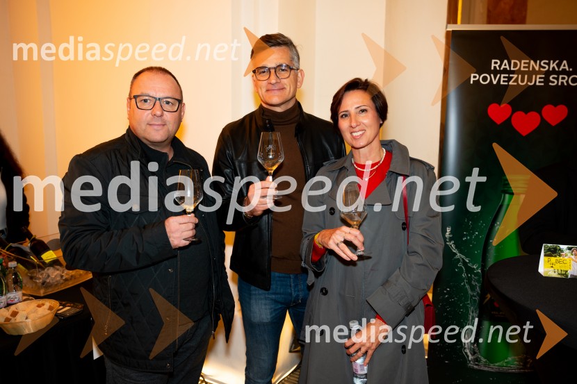  Miran Jug, direktor, Mariborski vodovod;  Nenad Milosavljević, direktor, Avtotehnika Celje;  ... 9. salon štajerskih mladih vin Pubec 2024 v Mariboru