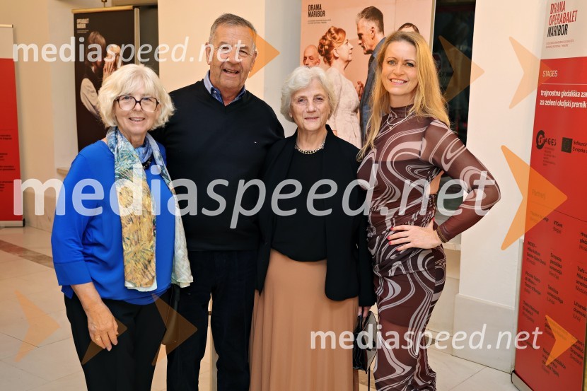  Marija Naberšnik;  Drago Naberšnik;  ... ;  ... Malomeščanska svatba na odru Drame SNG Maribor