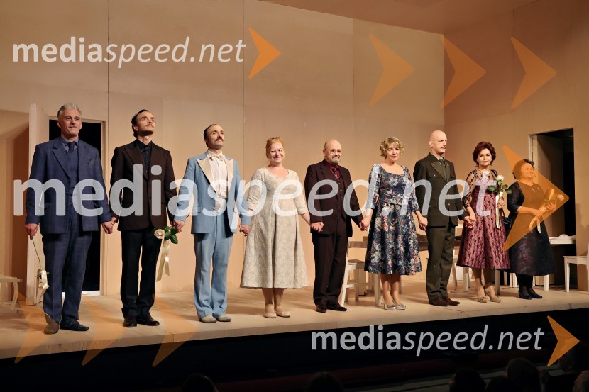  Vladimir Vlaškalić, igralec;  Matija Stipanič, igralec;  Nejc Ropert, igralec;  Mateja  Pucko, igralka;  Vlado Novak, igralec;  Maša Žilavec, igralka;  Davor Herga, igralec;  Ksenija Mišič, igralka;  Irena Varga, igralkaMalomeščanska svatba na odru Drame SNG Maribor