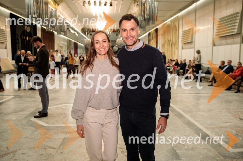  Ajda Rotar Urankar;  David Urankar, televizijski voditelj, manekenBamberški simfoniki, koncert v Cankarjevem domu