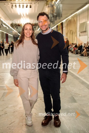  Ajda Rotar Urankar;  David Urankar, televizijski voditelj, manekenBamberški simfoniki, koncert v Cankarjevem domu