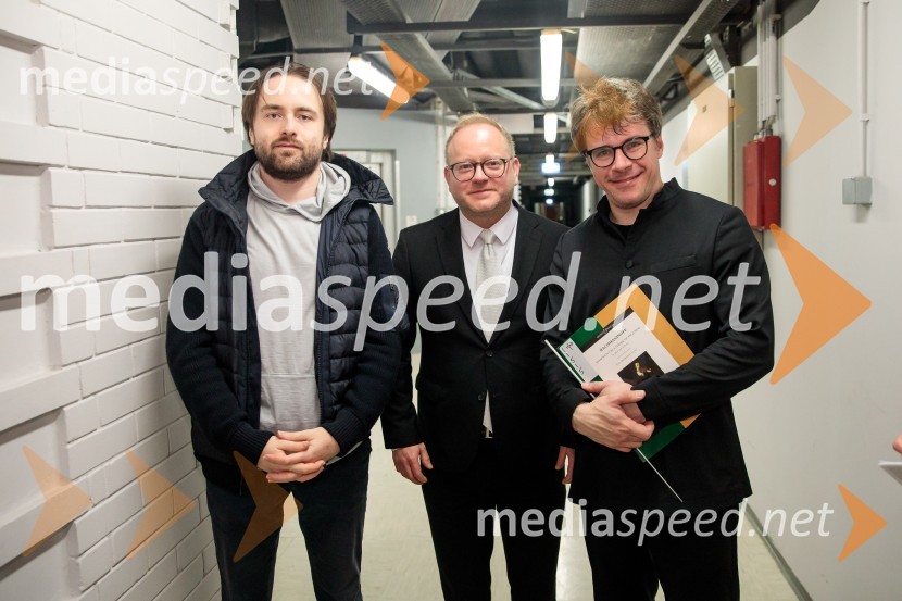  Daniil Trifonov, pianist; dr. Peter  Čeferin, pravnik, pisatelj;  Jakub Hrůša, dirigentBamberški simfoniki, koncert v Cankarjevem domu
