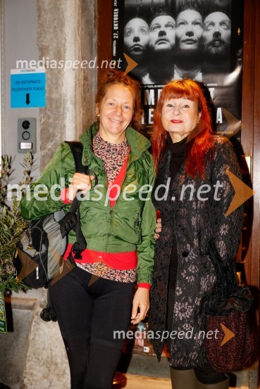  ... ; mag. Violeta  Bulc, nekdanja evropska komisarka za promet Umetnost preživetja, premiera predstave v Mini teatru