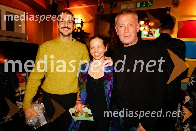  Inan Sven Du Swami, igralec, režiser;  Mojca Špik;  Ivica Buljan, režiserUmetnost preživetja, premiera predstave v Mini teatru