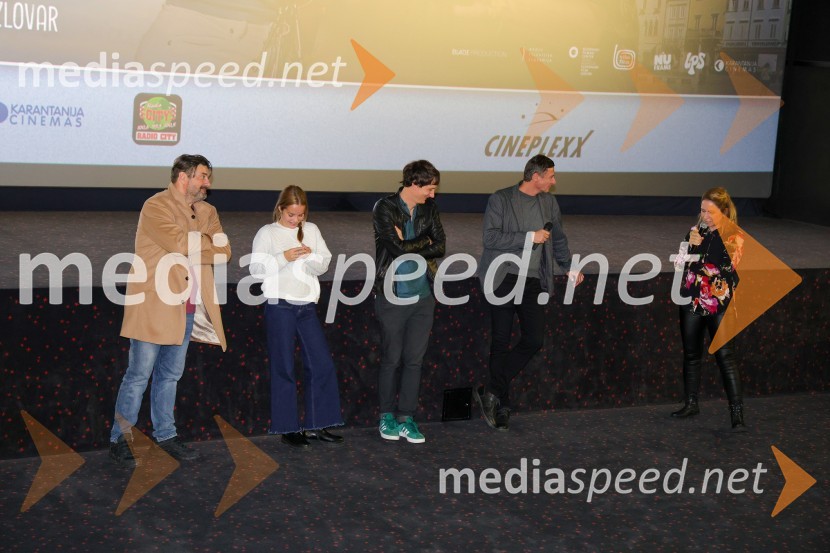  Goran  Navojec, igralec;  Ella Lapajne, igralka;  Jurij Drevenšek, igralec;  Zoran  Dževerdanović, producent;  ... Tartinijev ključ, premiera filma v Cineplexx Maribor