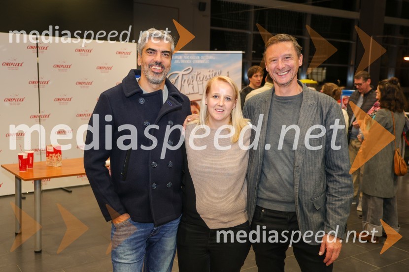  Bor Greiner, odgovorni urednik, Radio City;  ... ;  Zoran  Dževerdanović, producentTartinijev ključ, premiera filma v Cineplexx Maribor