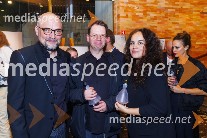  Boris Benko, Duo Silence;  Primož Hladnik, Duo Silence;  Sonja Prosenc, režiserka in scenaristkaZmagovalni film 27. FSF Portorož je Odrešitev za začetnike