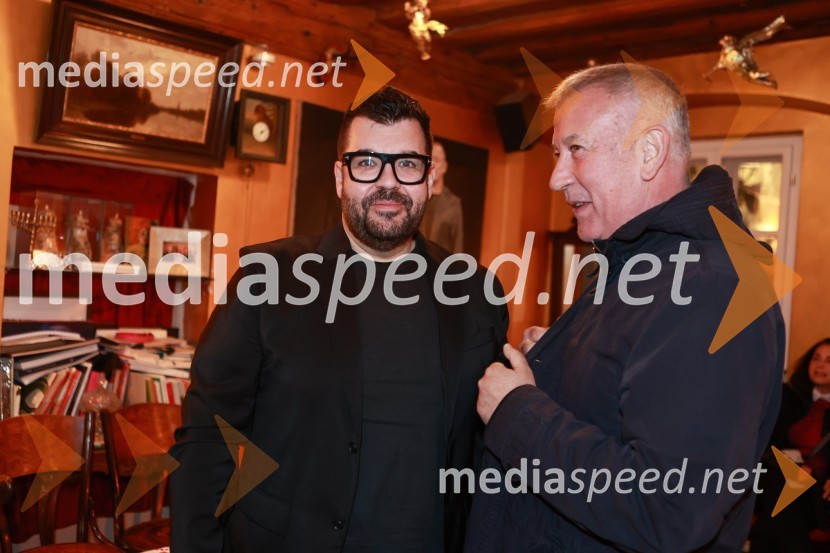  Aljoša Pužar;  Ivica Buljan, režiserJubilejni 10. festival Hiša strpnosti 2024 v Mini teatru, otvoritev