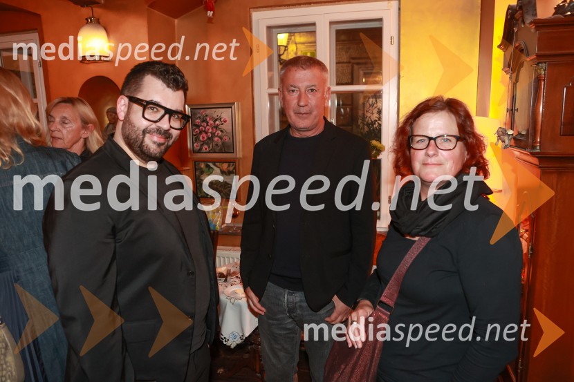  Aljoša Pužar;  Ivica Buljan, režiser;  ... Jubilejni 10. festival Hiša strpnosti 2024 v Mini teatru, otvoritev