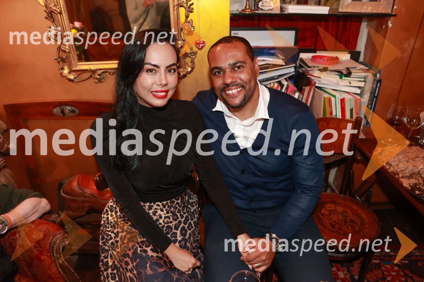  Leticia Tavares;  Marcos  Tavares, nekdanji nogometaš, NK MariborJubilejni 10. festival Hiša strpnosti 2024 v Mini teatru, otvoritev