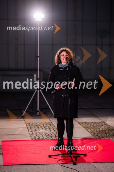 dr. Alix Landgrebe, direktorica, Goethe-Institut v LjubljaniKant 300, pogovorni večer v Cankarjevem domu