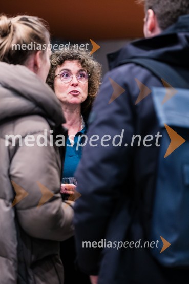 dr. Alix Landgrebe, direktorica, Goethe-Institut v LjubljaniKant 300, pogovorni večer v Cankarjevem domu