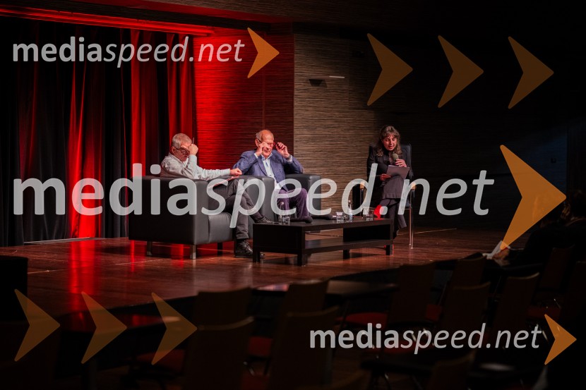  Otfried Höffe, filizof;  Zdravko Kobe, filizof;  ... Kant 300, pogovorni večer v Cankarjevem domu