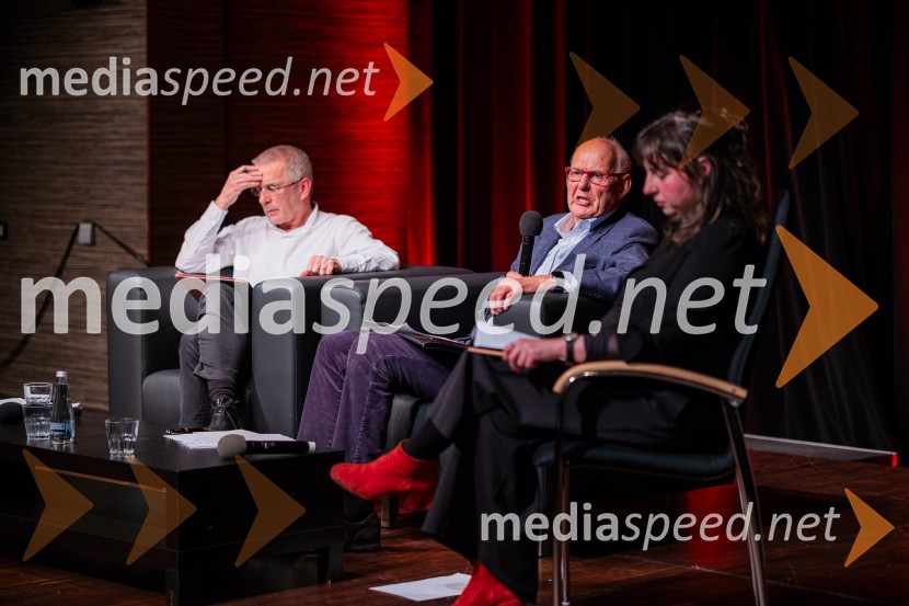  Otfried Höffe, filizof;  Zdravko Kobe, filizof;  ... Kant 300, pogovorni večer v Cankarjevem domu