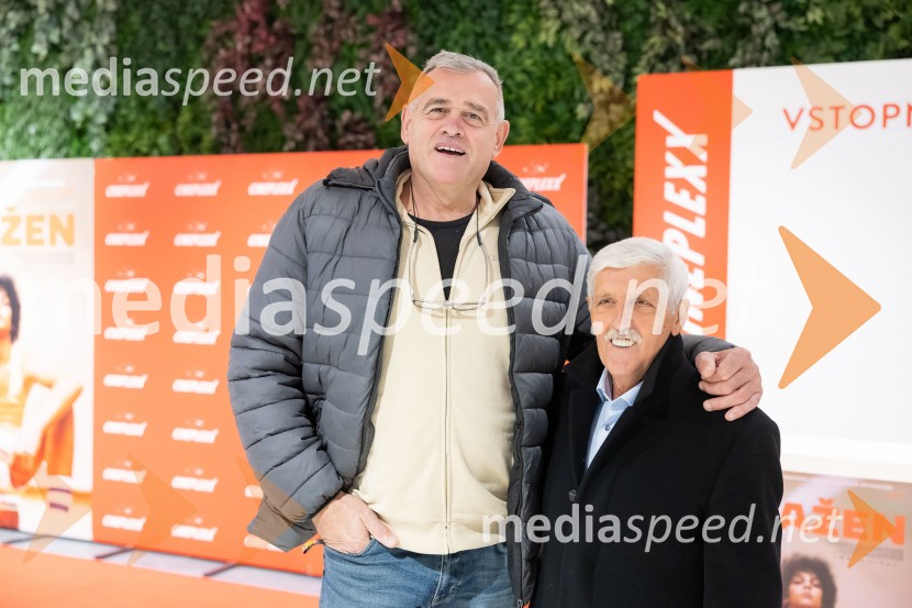  Slavko Kotnik, nekdanji košarkar, košarkarski agent;  Janez Drvarič, košarkarski trenerPremiera filma o Draženu Petroviću v Cineplexx Ljubljana