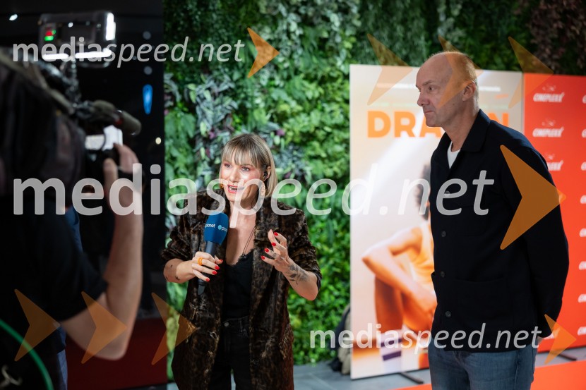  Ana Raščan, voditeljica in novinarka;  Jure Zdovc, košarkarski trenerPremiera filma o Draženu Petroviću v Cineplexx Ljubljana