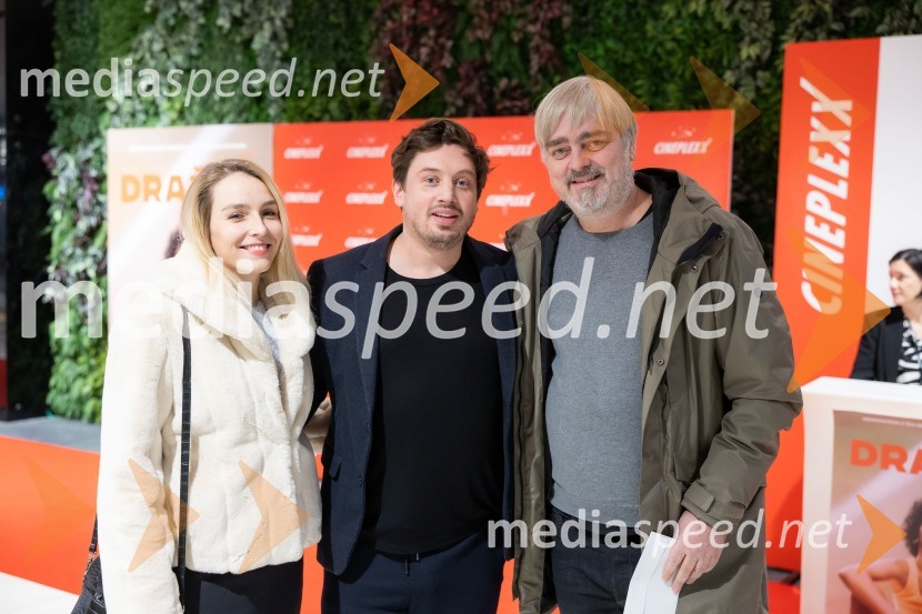  ... ;  Tin Vodopivec, stand up komik;  Marko Miladinović - Mile, igralecPremiera filma o Draženu Petroviću v Cineplexx Ljubljana