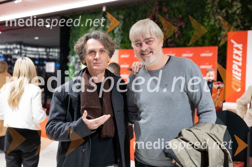  Jure Longyka, moderator;  Marko Miladinović - Mile, igralecPremiera filma o Draženu Petroviću v Cineplexx Ljubljana