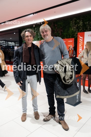  Jure Longyka, moderator;  Marko Miladinović - Mile, igralecPremiera filma o Draženu Petroviću v Cineplexx Ljubljana