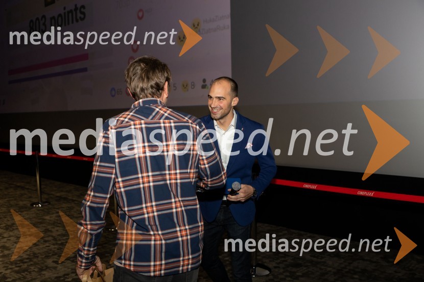  Tilen Lamut, športni komentatorPremiera filma o Draženu Petroviću v Cineplexx Ljubljana