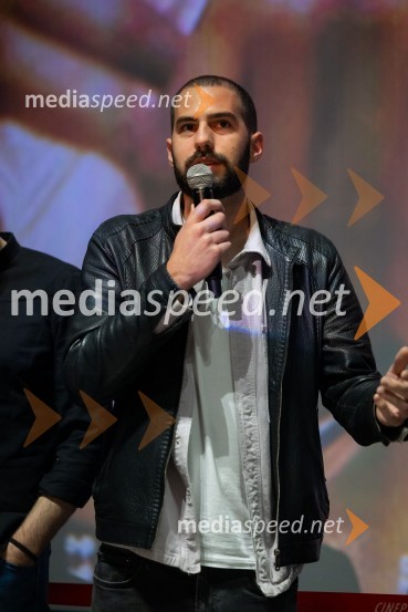  Domagoj Nižić, igralecPremiera filma o Draženu Petroviću v Cineplexx Ljubljana