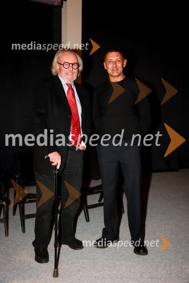  Ranko Novak, oblikovalec;  ... Hrup za odrom, premiera drame v SNG Drama Ljubljana