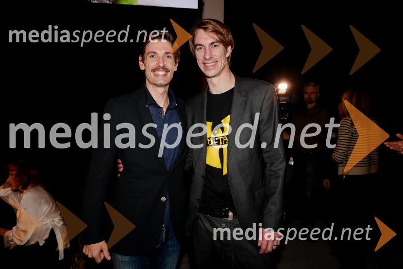  Robert Korošec, igralec;  Jure Henigman, igralecHrup za odrom, premiera drame v SNG Drama Ljubljana