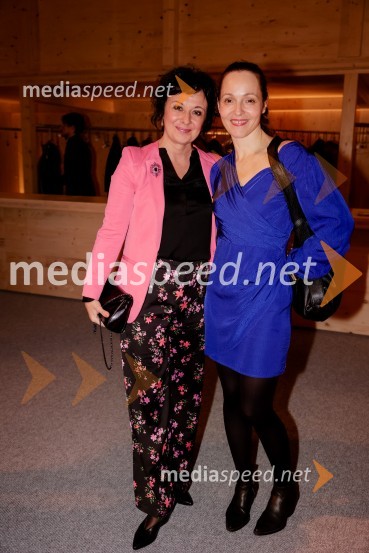  Lara Jankovič, igralka;  Iva Babić, igralkaHrup za odrom, premiera drame v SNG Drama Ljubljana